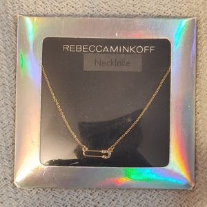 Rebecca Minkoff Safety Pin Necklace